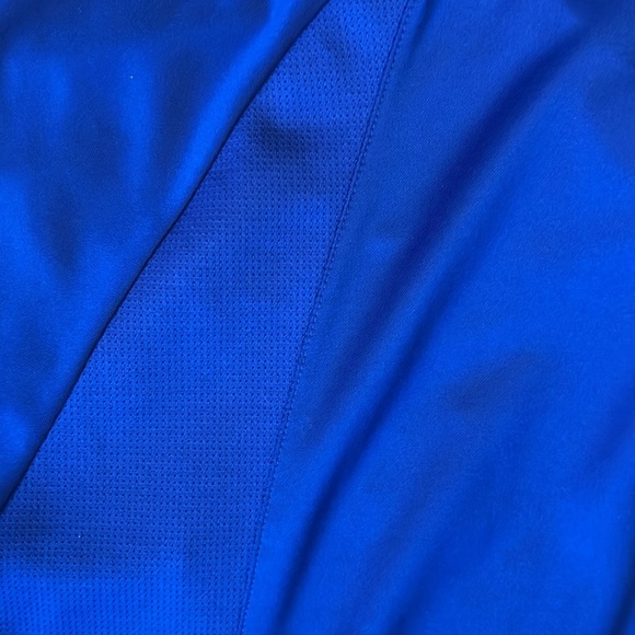 New York Giants Embroidered Short Sleeve Polo Royal Blue & Red NFL Football XL - Picture 13 of 14